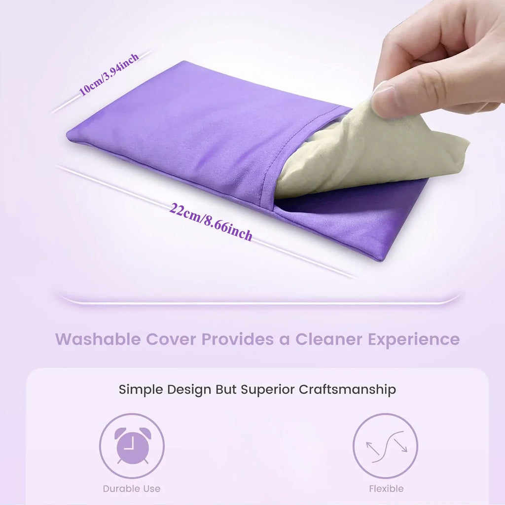 Beschwerte Lavendel-Augenmaske – Material
