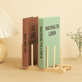 Bambus Buchständer & Tischregal - Schreibtisch Organizer für Bücher
