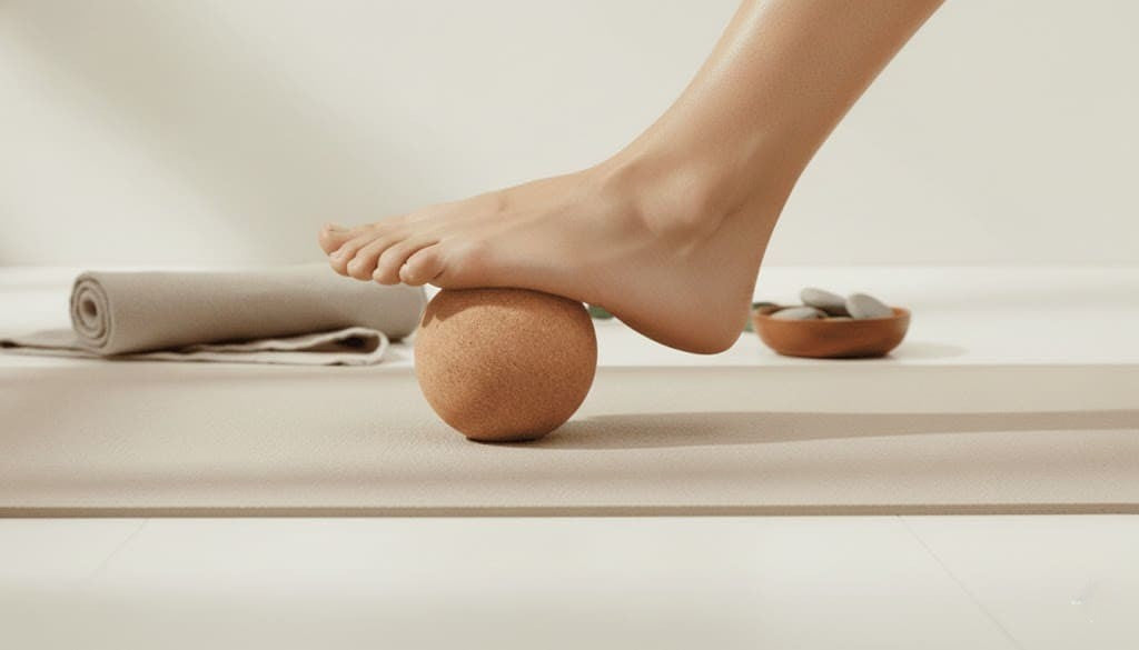 Kork Massageball | Faszienball für Triggerpunkt-Massage (6cm)