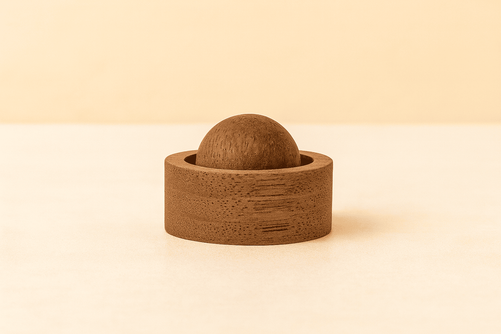 Holzglobus Aroma Diffusor - Kleiner Duftspender für Zuhause