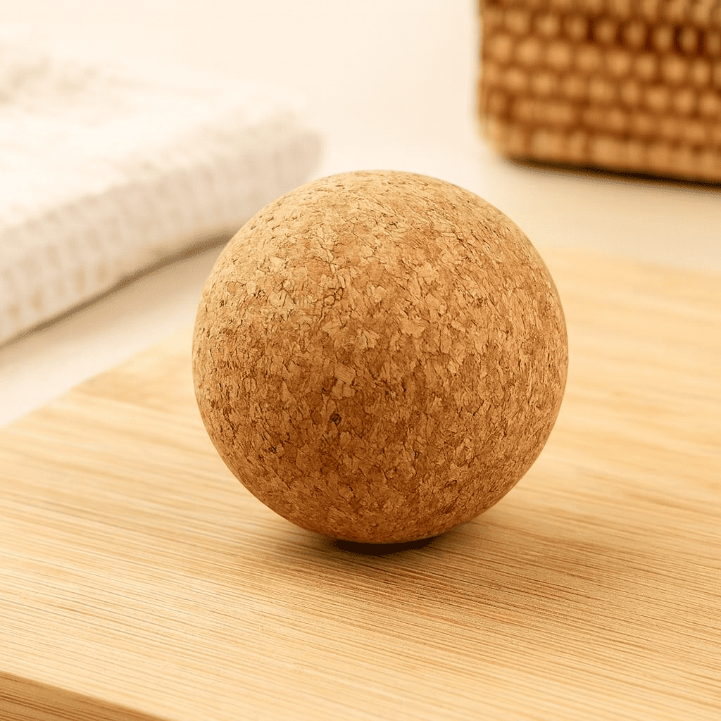 Kork Massageball 5 cm | Präziser Faszienball für Triggerpunkte