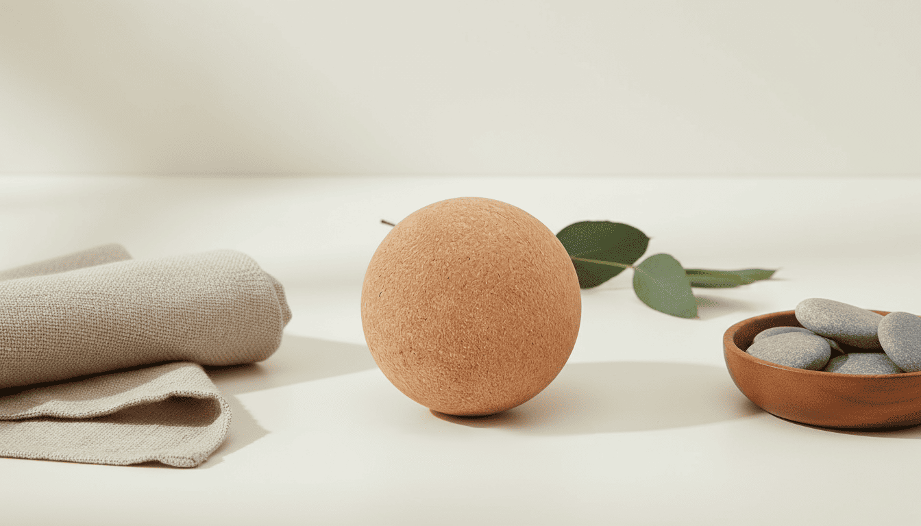 Kork Massageball | Faszienball für Triggerpunkt-Massage (6cm)